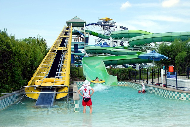 Thrilling Rides And Waterslides